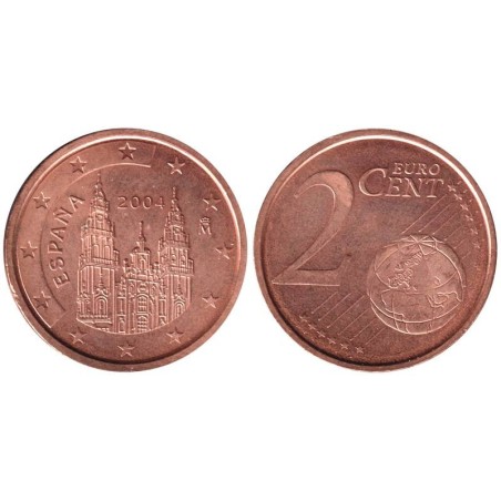 ESPAGNE - 2 cents d'euro - 2004