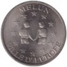 MELUN - 2 euro des villes - 1998 - Etat : SPL
