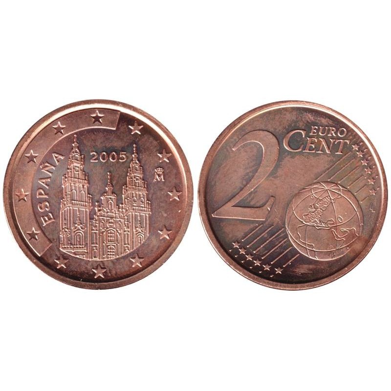 ESPAGNE - 2 cents d'euro - 2005