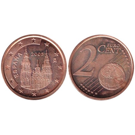 ESPAGNE - 2 cents d'euro - 2005