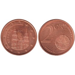 ESPAGNE - 2 cents d'euro - 2007