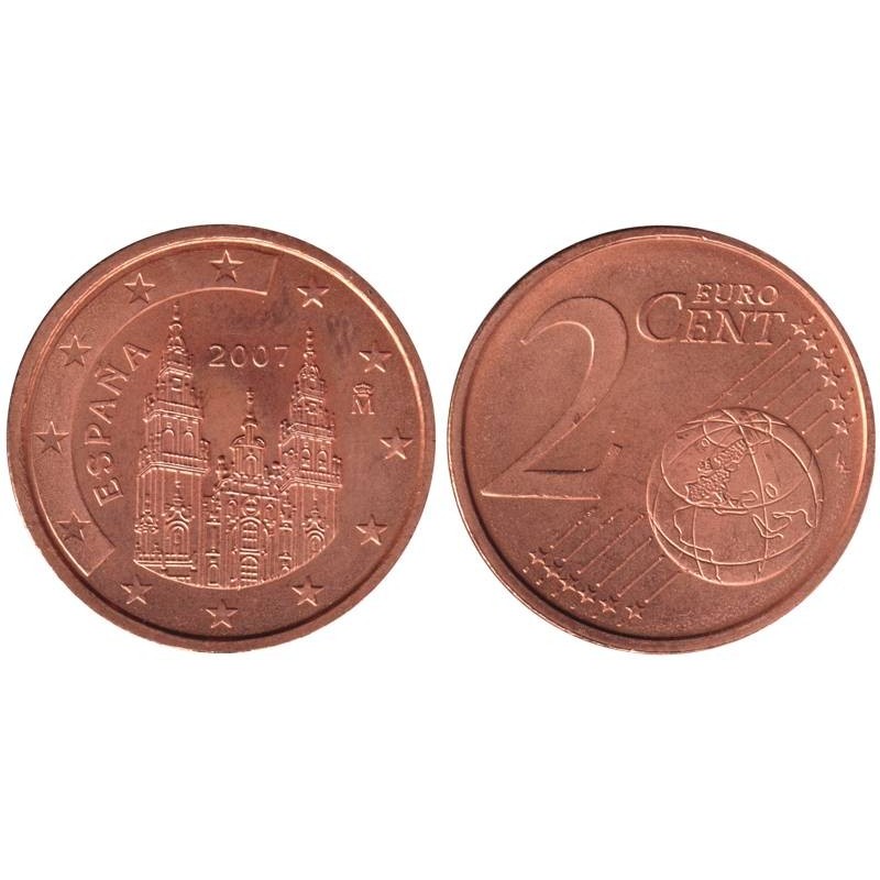 ESPAGNE - 2 cents d'euro - 2007