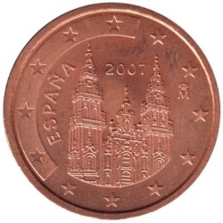 ESPAGNE - 2 cents d'euro - 2007