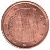 ESPAGNE - 5 cents d'euro - 2001