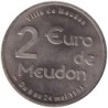 MEUDON - 2 euro des villes - 1998 - Etat : SPL