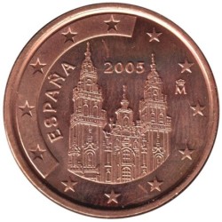 ESPAGNE - 5 cents d'euro - 2005