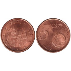 ESPAGNE - 5 cents d'euro - 2006
