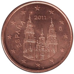 ESPAGNE - 5 cents d'euro - 2011