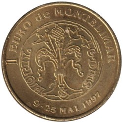 MONTELIMAR - 1 euro des villes - 1997 - Etat : SUP