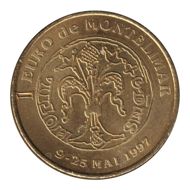MONTELIMAR - 1 euro des villes - 1997 - Etat : SUP