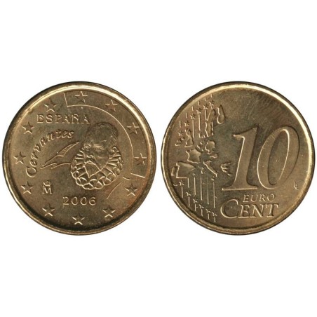 ESPAGNE - 10 cents d'euro - 2006
