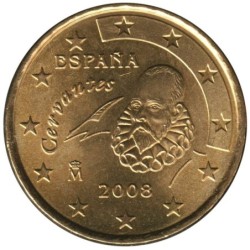 ESPAGNE - 10 cents d'euro - 2008