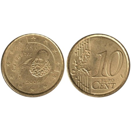 ESPAGNE - 10 cents d'euro - 2009