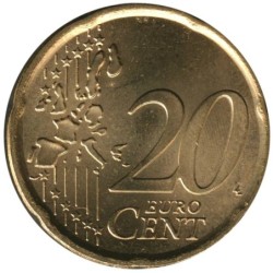 ESPAGNE - 20 cents d'euro - 2002