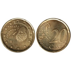 ESPAGNE - 20 cents d'euro - 2006