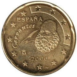 ESPAGNE - 20 cents d'euro - 2006