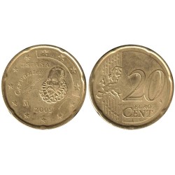 ESPAGNE - 20 cents d'euro - 2009