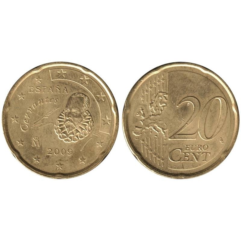 ESPAGNE - 20 cents d'euro - 2009