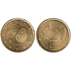 ESPAGNE - 20 cents d'euro - 2015