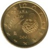 ESPAGNE - 50 cents d'euro - 2001