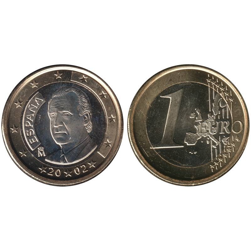 ESPAGNE - 1 euro - 2002