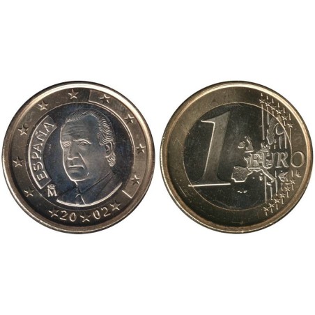 ESPAGNE - 1 euro - 2002 ESPAGNE - 1 euro - 2002