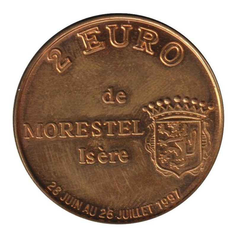 MORESTEL - 2 euro des villes - 1997 - Etat : SUP