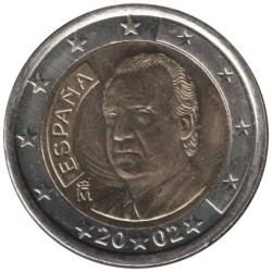 ESPAGNE - 2 euros - 2002