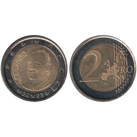 ESPAGNE - 2 euros - 2003 ESPAGNE - 2 euros - 2003