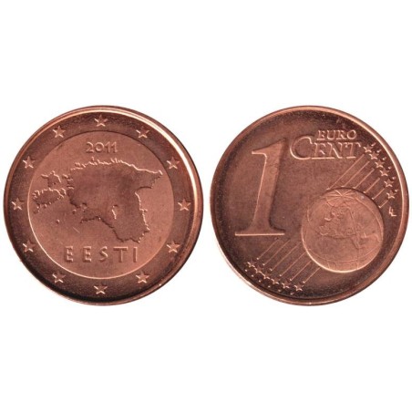 ESTONIE - 1 cent - 2011