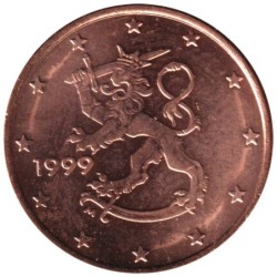 FINLANDE - 1 cent - 1999