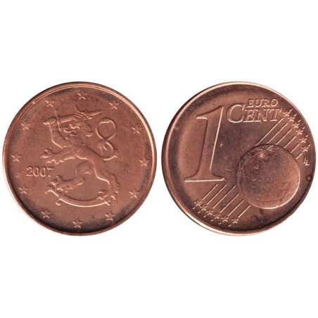 FINLANDE - 1 cent - 2007 FINLANDE - 1 cent - 2007