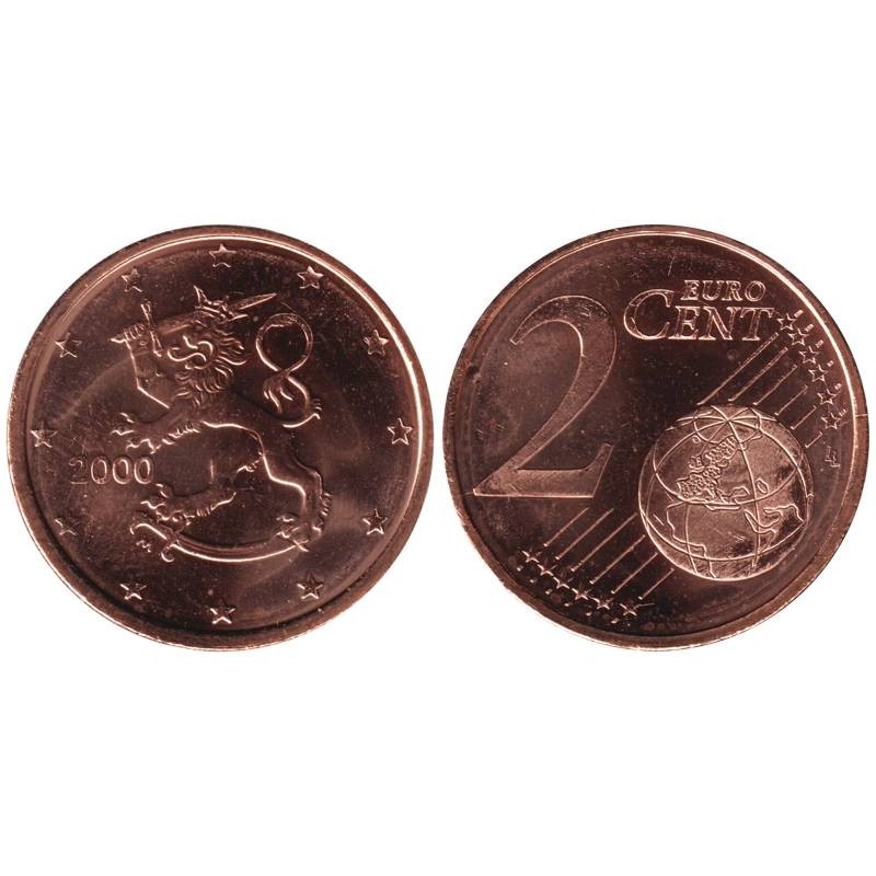 FINLANDE - 2 cents - 2000