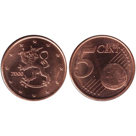 FINLANDE - 5 cents - 2000