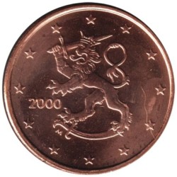 FINLANDE - 5 cents - 2000