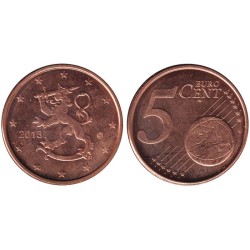 FINLANDE - 5 cents - 2013