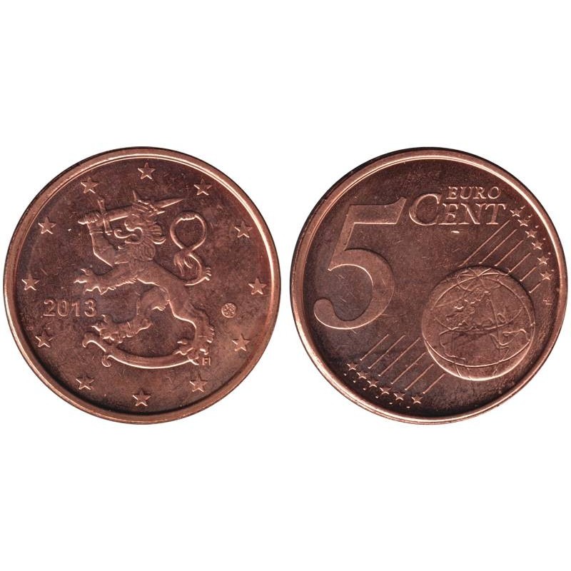 FINLANDE - 5 cents - 2013