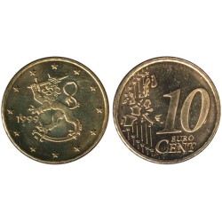 FINLANDE - 10 cents - 1999