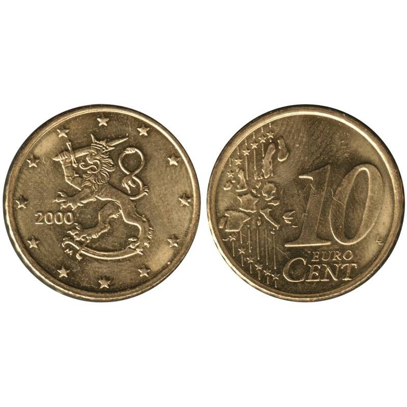 FINLANDE - 10 cents - 2000