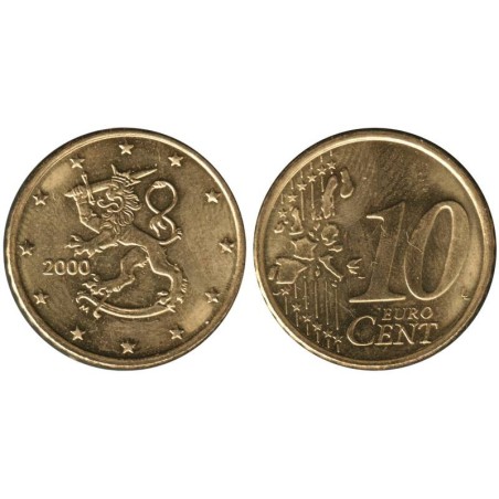 FINLANDE - 10 cents - 2000