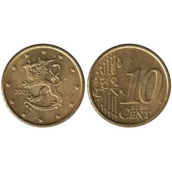 FINLANDE - 10 cents - 2001