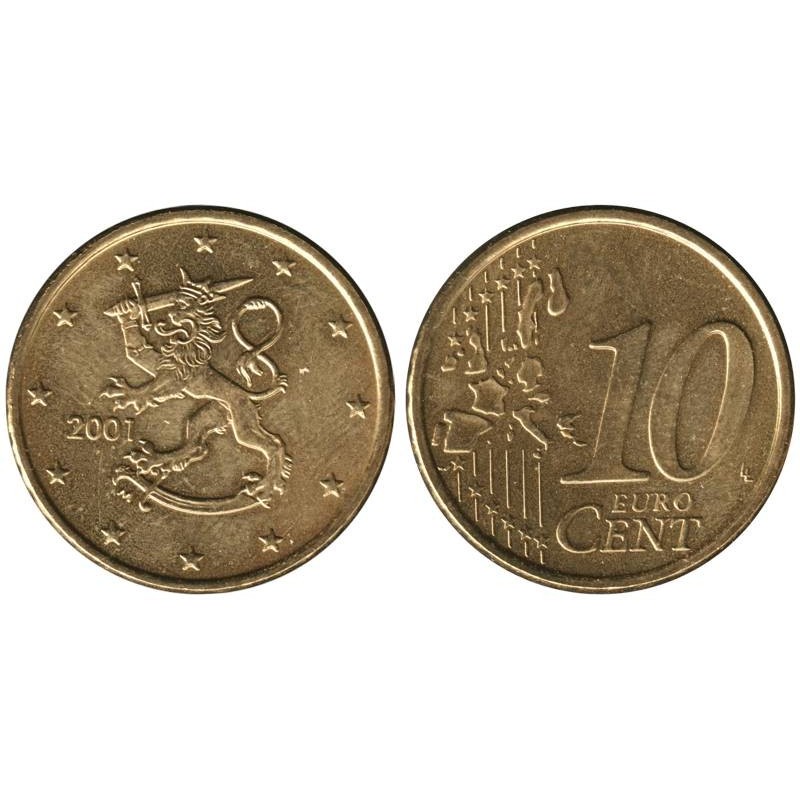 FINLANDE - 10 cents - 2001