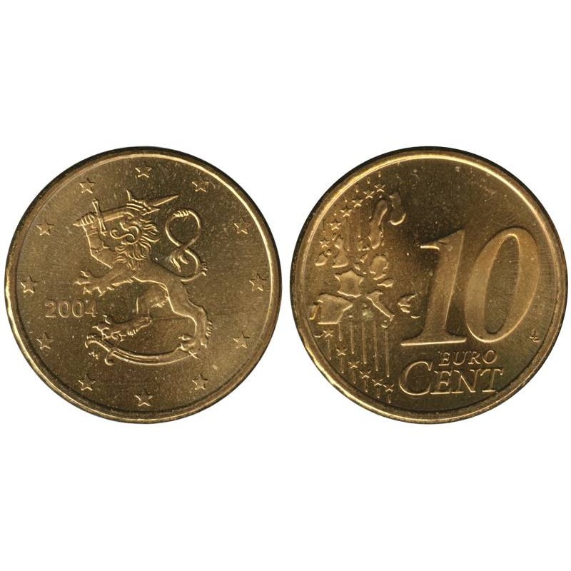 FINLANDE - 10 cents - 2004