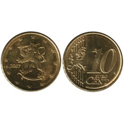 FINLANDE - 10 cents - 2007