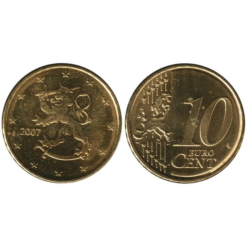 FINLANDE - 10 cents - 2007