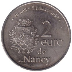 NANCY - 2 euro des villes - 1997 - Etat : SUP