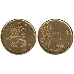 FINLANDE - 20 cents - 2002