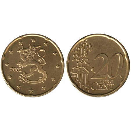 FINLANDE - 20 cents - 2002 FINLANDE - 20 cents - 2002
