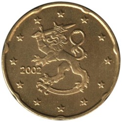 FINLANDE - 20 cents - 2002