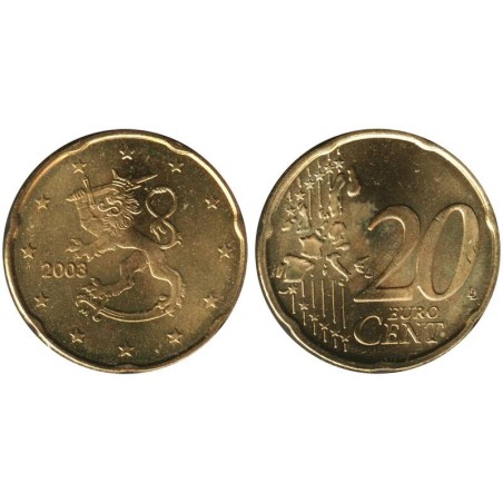FINLANDE - 20 cents - 2003